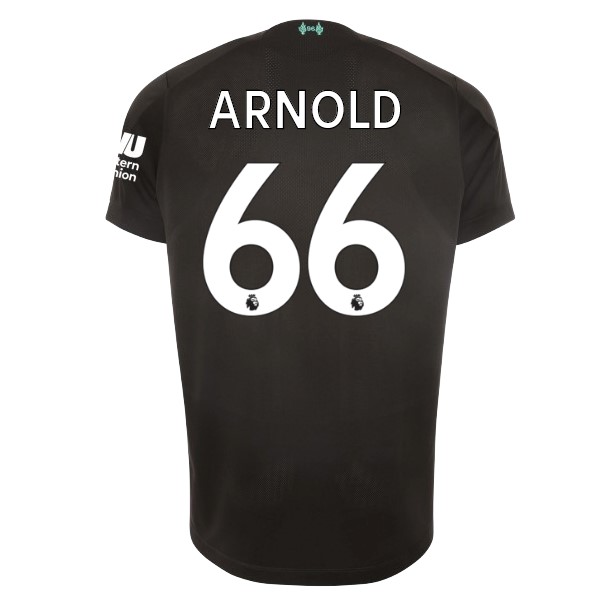 Camiseta Liverpool NO.66 Arnold 3ª 2019/20 Negro